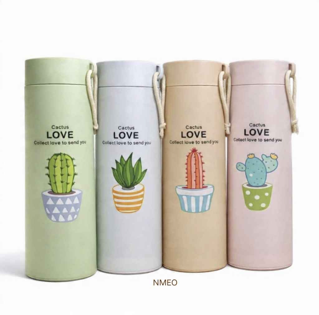 Cactus Love water bottle